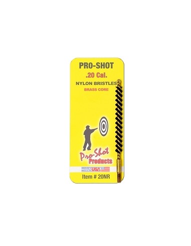 PRO SHOT RIFLE LENGTH NYLON BRISTLE BORE BRUSHES