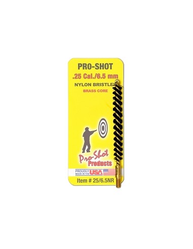 PRO SHOT RIFLE LENGTH NYLON BRISTLE BORE BRUSHES