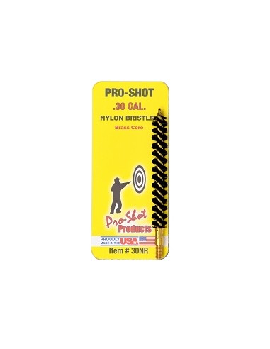 PRO SHOT RIFLE LENGTH NYLON BRISTLE BORE BRUSHES