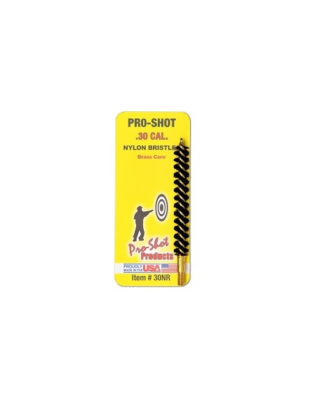 PRO SHOT RIFLE LENGTH NYLON BRISTLE BORE BRUSHES