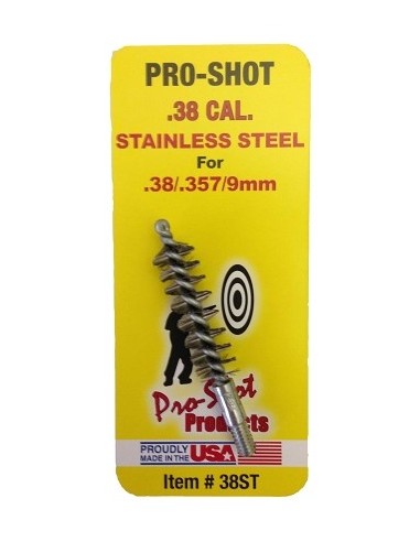 PRO SHOT STAINLESS STEEL BORE BRUSHES