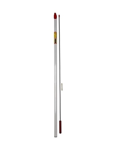 PRO SHOT 36" RIFLE MICRO-POLISHED CLEANING ROD .22 - .26 CAL PRO SHOT 36" RIFLE MICRO-POLISHED CLEANING ROD .22 - .26 CAL