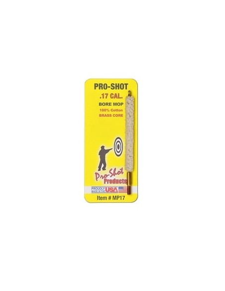 PRO SHOT COTTON BORE MOP .17 CAL PRO SHOT COTTON BORE MOP .17 CAL