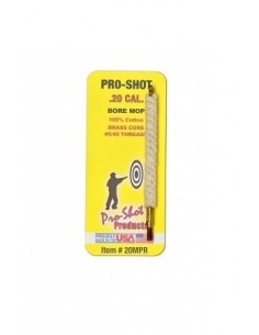 PRO SHOT COTTON BORE MOP .20 CAL 2