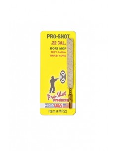 PRO SHOT COTTON BORE MOP .22 CAL 2