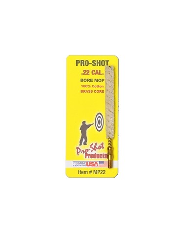 PRO SHOT COTTON BORE MOP .22 CAL PRO SHOT COTTON BORE MOP .22 CAL