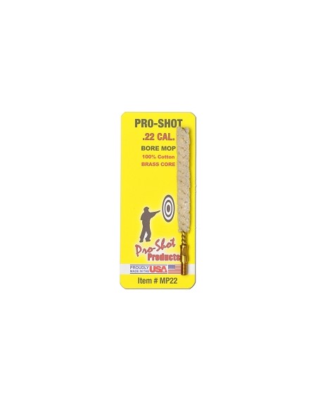 PRO SHOT COTTON BORE MOP .22 CAL PRO SHOT COTTON BORE MOP .22 CAL