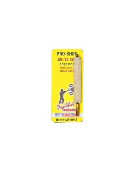 PRO SHOT COTTON BORE MOP .30 - .35 CAL PRO SHOT COTTON BORE MOP .30 - .35 CAL