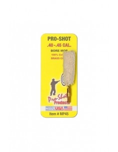 PRO SHOT COTTON BORE MOP .40 - .45 CAL 2
