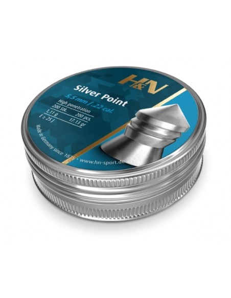 H&N SILVER POINT 5,5MM 200STK.