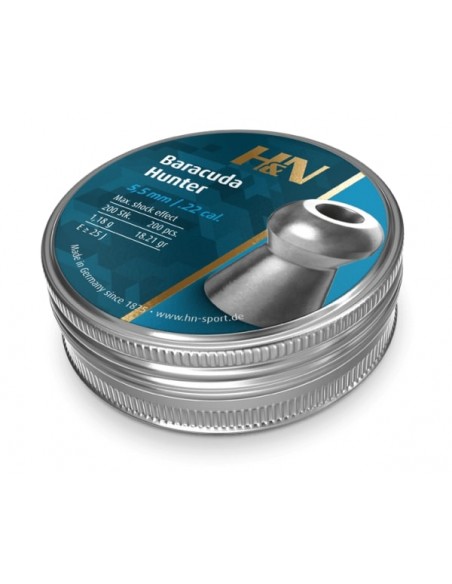 H&N BARACUDA HUNTER 5,5MM 200PZ.
