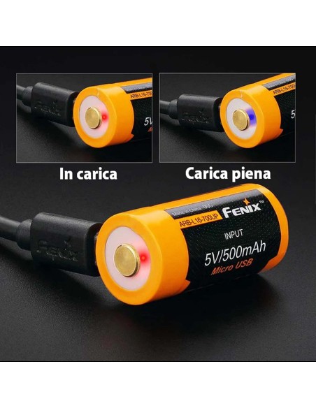 FENIX WIEDERAUFLADBARE BATTERIE 16340 700 UP FENIX WIEDERAUFLADBARE BATTERIE 16340 700 UP