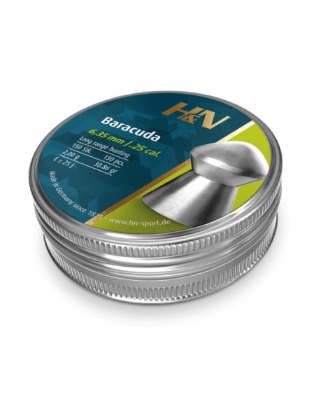 H&N BARACUDA 6,35MM 150PCS.