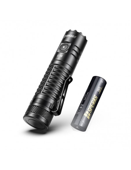 SPERAS TORCIA E10 175M 1300LM OUTDOOR CAMPING EDC USB-C SPERAS TORCIA E10 175M 1300LM OUTDOOR CAMPING EDC USB-C