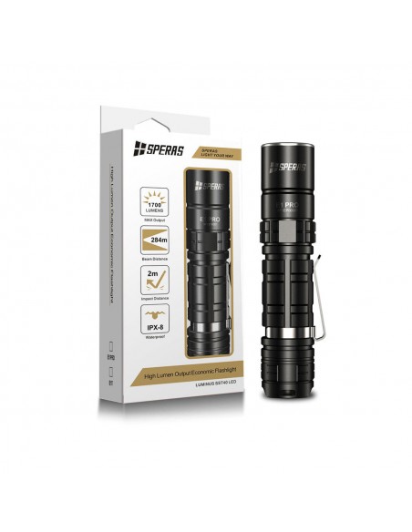 SPERAS TORCIA E1PRO 284M 1700LM SPERAS TORCIA E1PRO 284M 1700LM