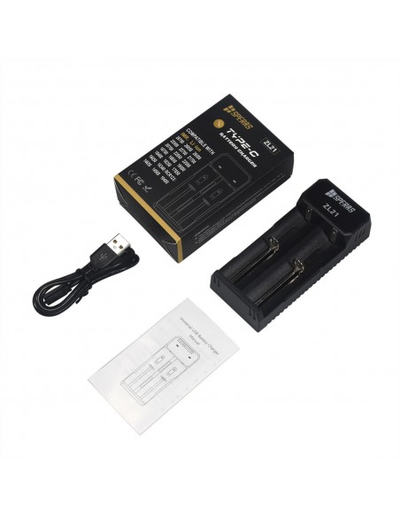 SPERAS CARICABATTERIE USB-C 2 SLOT SPERAS CARICABATTERIE USB-C 2 SLOT
