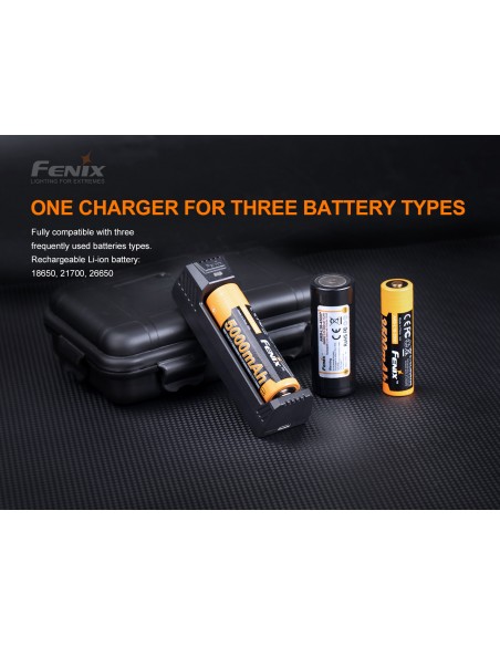 FENIX BATTERY CHARGER SMART ARE-X1 V2.0 SINGLE-SLOT FENIX BATTERY CHARGER SMART ARE-X1 V2.0 SINGLE-SLOT