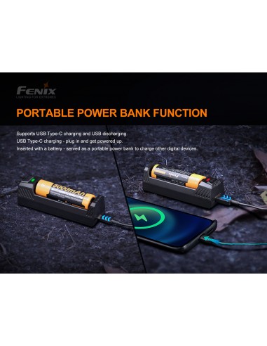 FENIX BATTERY CHARGER SMART ARE-X1 V2.0 SINGLE-SLOT FENIX BATTERY CHARGER SMART ARE-X1 V2.0 SINGLE-SLOT