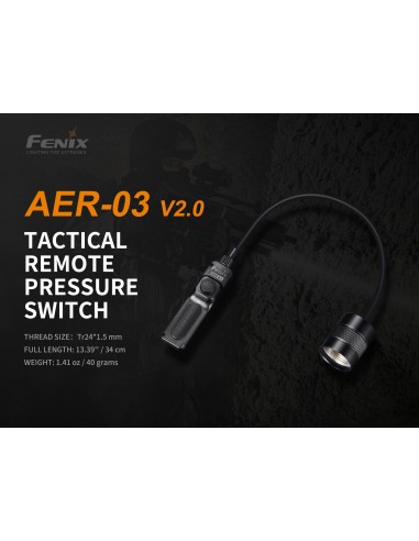 FENIX REMOTE PRESSURE SWITCH AER-03 V2.0 TACTICAL FENIX REMOTE PRESSURE SWITCH AER-03 V2.0 TACTICAL