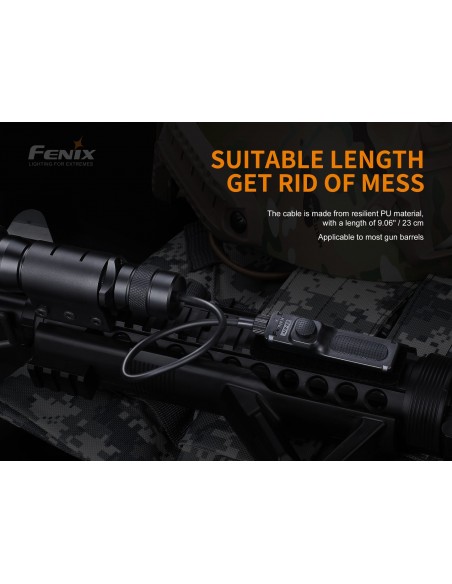FENIX INTERRUTTORE REMOTO A PRESSIONE AER-03 V2.0 TATTICO FENIX INTERRUTTORE REMOTO A PRESSIONE AER-03 V2.0 TATTICO