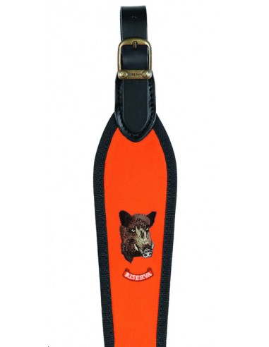 RISERVA HIGH VISIBILITY RIFLE SHOULDER STRAP "WILD BOAR" R2191 RISERVA HIGH VISIBILITY RIFLE SHOULDER STRAP "WILD BOAR" R2191