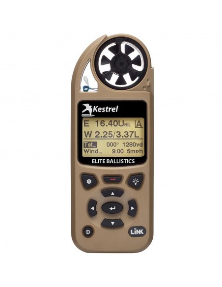 KESTREL 5700 ELITE WEATHER + APPLIED BALLISTICS + LINK TAN KESTREL 5700 ELITE WEATHER + APPLIED BALLISTICS + LINK TAN