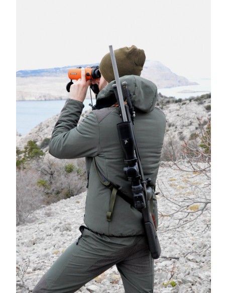 RISERVA DOUBLE RIFLE SHOULDER STRAP GREEN R2034 RISERVA DOUBLE RIFLE SHOULDER STRAP GREEN R2034