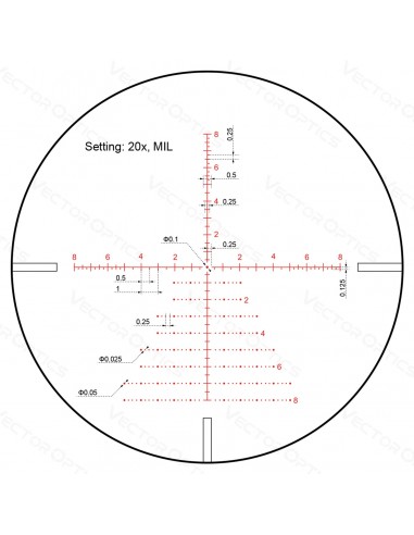 VECTOR OPTICS CONTINENTAL 5-30X56 TACTICAL
