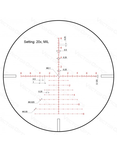 VECTOR OPTICS CONTINENTAL 5-30X56 TACTICAL