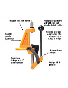LYMAN IDEAL C-FRAME PRESS BRASS SMITH 2