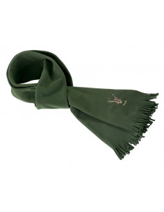 RISERVA FLEECE SCARF "WOODCOCK" GREEN 200CM R9035