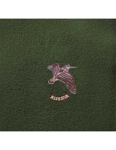 RISERVA FLEECESCHAL "WALDESCHNEPFE" GRÜN 200CM R9035