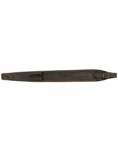 ARTIPEL LEATHER RIFLE STRAP WITH CARTRIDGE HOLDER