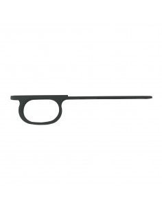 ATLASWORXS TRIGGER GUARD CZ 452/455 .22LR ALLOY BLACK