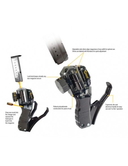CALDWELL UNIVERSAL MAG CHARGER PISTOLENLADER CALDWELL UNIVERSAL MAG CHARGER PISTOLENLADER