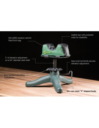 CALDWELL ROCK-JR FRONT RIFLE SHOOTING REST CALDWELL ROCK-JR FRONT RIFLE SHOOTING REST