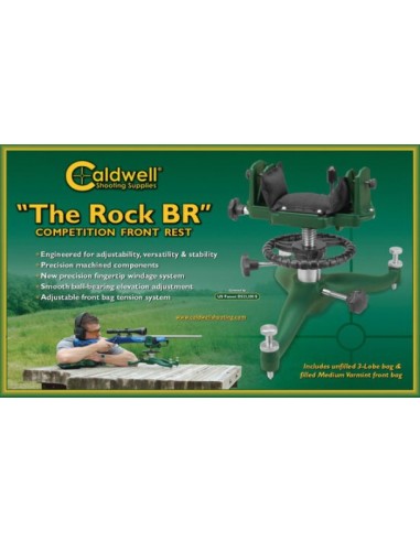 CALDWELL "THE ROCK BR" COMPETITION FRONT REST CALDWELL "THE ROCK BR" COMPETITION FRONT REST