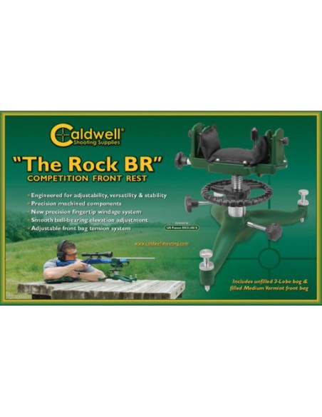 CALDWELL "THE ROCK BR" COMPETITION FRONT REST CALDWELL "THE ROCK BR" COMPETITION FRONT REST