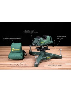 CALDWELL "THE ROCK" DLX SHOOTING REST AND REAR BAG COMBO 2
