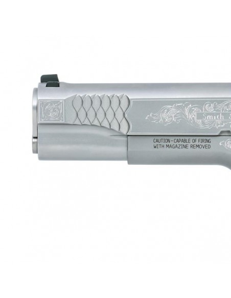Pistola Semiautomatica Smith & Wesson SW1911 Engraved Cal. 45 ACP Pistola Semiautomatica Smith & Wesson SW1911 Engraved Cal. 45 ACP