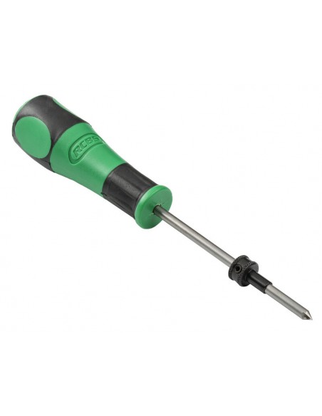 RCBS FLASH HOLE DEBURRING TOOL W/CASE PILOT STOP CAL .30 RCBS FLASH HOLE DEBURRING TOOL W/CASE PILOT STOP CAL .30