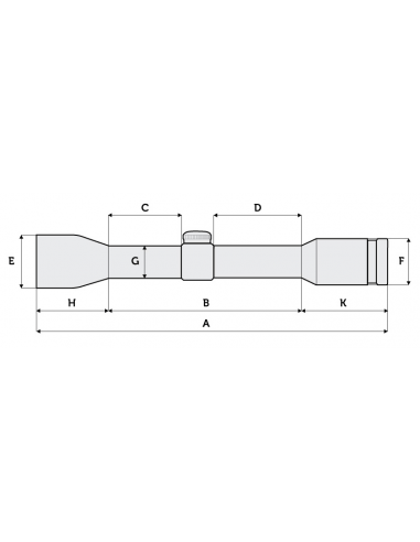 MEOPTA OTTICA OPTIKA5 4-20X50 RD RETICOLO BDC-3 SFP ILLUMINATO