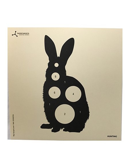 FLIP TARGET PAPER HUNTING "HARE" 50PCS.