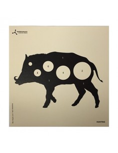 FLIP TARGET PAPER HUNTING "WILD BOAR" 50PCS.