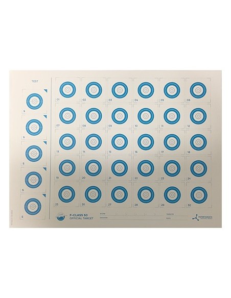 FLIP TARGET PAPIERSCHEIBE F-CLASS 50 METREN 50STK.