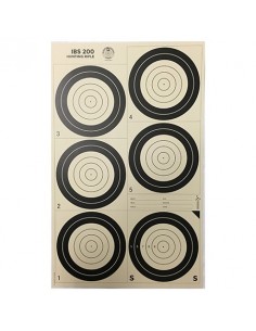FLIP TARGET PAPER IBS200 HUNTER CLASS 50PCS.