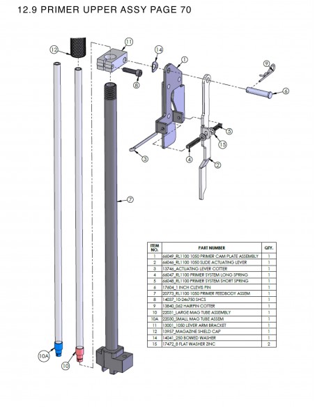 DILLON PRIMER TUBE MAGAZINE