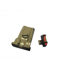 BERETTA REAR/FRONT FIBER OPTIC SIGHT KIT FOR 92/96/98