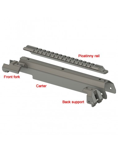 MTK DUST COVER CON RAIL PICATINNY PER AK MTK DUST COVER CON RAIL PICATINNY PER AK