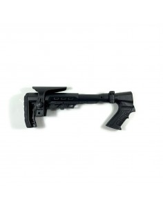 COLLAPSIBLE+FOLDING RIFLE STOCK WITH ADJUSTABLE CHEEK REST FOR KHAN CAL.12 PUMP